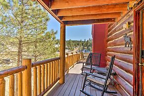 Classic Colorado Log Home w/ Mountain Views!