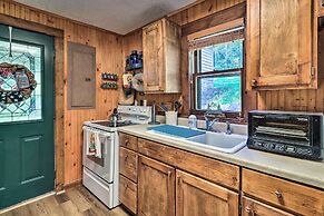 Rustic Cabin w/ Patio & Pond on Blue Ridge Parkway