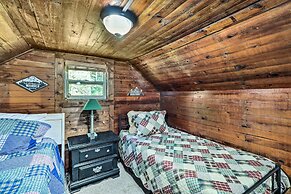 Rustic Cabin w/ Patio & Pond on Blue Ridge Parkway