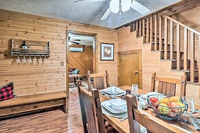 Rustic Cabin w/ Patio & Pond on Blue Ridge Parkway