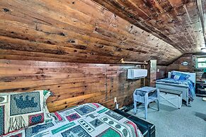 Rustic Cabin w/ Patio & Pond on Blue Ridge Parkway
