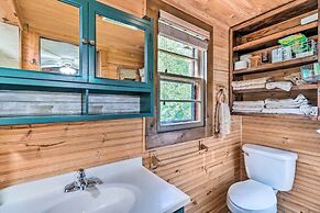 Rustic Cabin w/ Patio & Pond on Blue Ridge Parkway