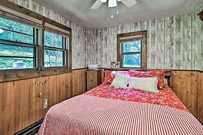 Rustic Cabin w/ Patio & Pond on Blue Ridge Parkway