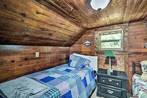 Rustic Cabin w/ Patio & Pond on Blue Ridge Parkway