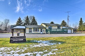 Cozy Cass City Retreat w/ Spacious Deck!