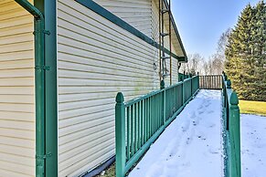 Cozy Cass City Retreat w/ Spacious Deck!