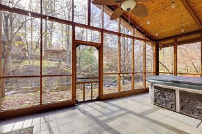 Hot Tub + Creek: Gatlinburg Group Getaway!