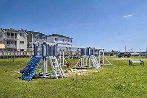 Fire Pit + Views: Canal-front Fenwick Island Home