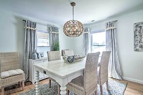 Fire Pit + Views: Canal-front Fenwick Island Home