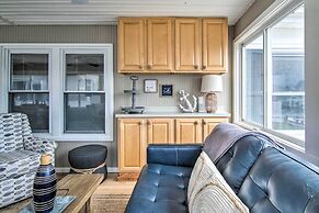 Fire Pit + Views: Canal-front Fenwick Island Home