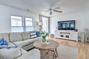 Fire Pit + Views: Canal-front Fenwick Island Home