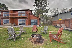 Breezy Point Escape w/ Views, Dock & Fire Pit!