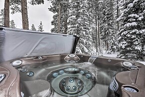 Hot Tub & Ski Shuttle: Forested Breckenridge Home!