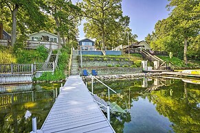 Lakefront Battle Creek Home w/ Fishing Dock!
