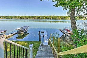 Lakefront Battle Creek Home w/ Fishing Dock!