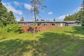Quiet Lakefront Grand Rapids Cabin on 5 Acres