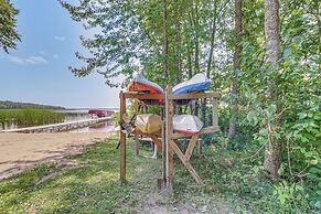 Quiet Lakefront Grand Rapids Cabin on 5 Acres