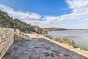Luxury Lake Granbury Cliffside Home w/ Deck!