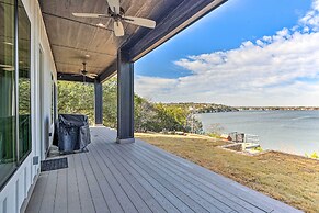 Luxury Lake Granbury Cliffside Home w/ Deck!