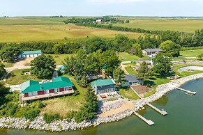 Lakefront Cabin w/ Patio & Views in Lake Norden