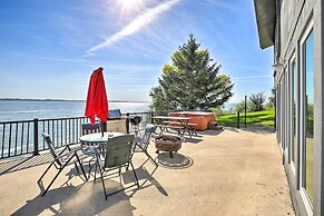 Lakefront Cabin w/ Patio & Views in Lake Norden