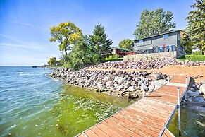 Lakefront Cabin w/ Patio & Views in Lake Norden