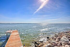 Lakefront Cabin w/ Patio & Views in Lake Norden