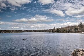 Fire Pit + Furnished Deck: Serene Tobyhanna Escape