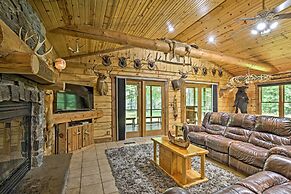 Scenic Cabin on 2 Acres Near Lake Holcombe Marina!