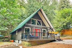 Rustic Cougar Cabin w/ Wood-burning Fire Pit!
