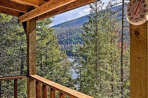 Private 'yaak River Hideaway' w/ Deck & Mtn Views!