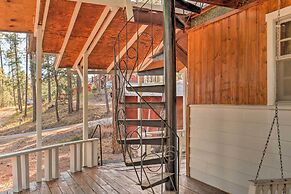 Ruidoso Cabin w/ Forest Views & Covered Porch