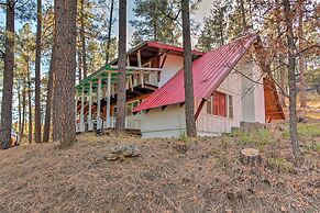 Ruidoso Cabin w/ Forest Views & Covered Porch