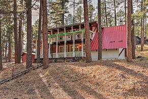 Ruidoso Cabin w/ Forest Views & Covered Porch