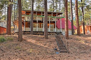 Ruidoso Cabin w/ Forest Views & Covered Porch