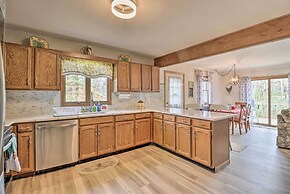 ~ 1 Mi to Lake: Secluded Poconos Home w/ Decks