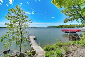 Waubun Lake Cabin w/ Private Dock + Fire Pit!