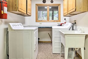 Waterfront Lake Tomahawk Cabin w/ Game Room!