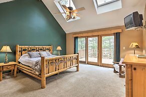 Waterfront Lake Tomahawk Cabin w/ Game Room!