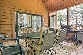 Waterfront Lake Tomahawk Cabin w/ Game Room!