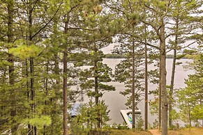 Waterfront Lake Tomahawk Cabin w/ Game Room!