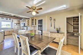 Deck + Fire Pit: Waterfront Lake Michigan Escape