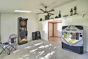 Deck + Fire Pit: Waterfront Lake Michigan Escape