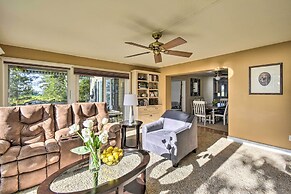 Deck + Fire Pit: Waterfront Lake Michigan Escape