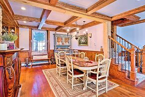 7-acre Stone Manor w/ Pool + Hot Tub Built in 1787