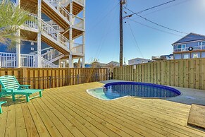 Chic Surf City Retreat w/ Pool < 1 Block to Beach!