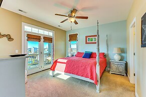 Chic Surf City Retreat w/ Pool < 1 Block to Beach!