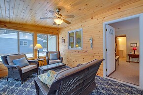 Cozy Cottage w/ Sunroom - Walk to Higgins Lake!