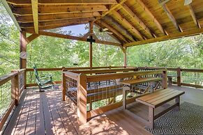 Cozy Creekside Cabin w/ Fire Pit & Views!
