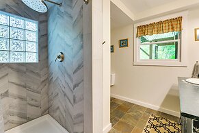 Cozy Creekside Cabin w/ Fire Pit & Views!